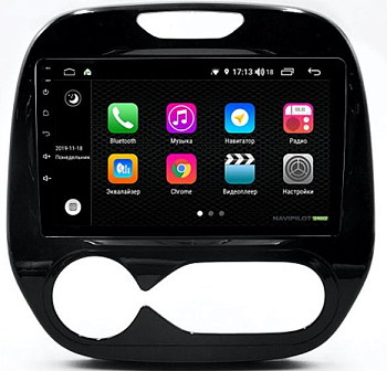 Штатное головное устройство Renault Kaptur (2016-) 9 дюймов на Android 10 NaviPilot NPD10L-WTG-R733-09