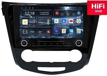 Автомагнитола штатная Redpower K75321 на Android 10 для для Nissan Qashqai J11 с кондиционером (2014+)