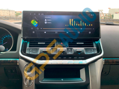 Магнитола для Toyota Land Cruiser 200 2007-2015 top на Android 12 - Carmedia ZH-T1602