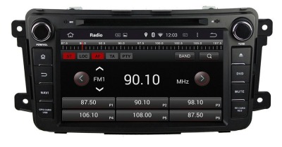 Штатная автомагнитола Mazda CX-9 I 2007-2015 Carmedia XN-8069-P5 Android 9.0 DSP