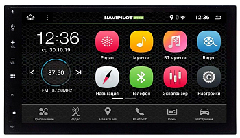 Универсальное головное устройство 2DIN 7 дюймов на Android 7.1.1 NaviPilot DROID7L NPD7L-TA-8026-07
