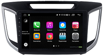 Штатное головное устройство Hyundai Creta (2016-) 10 дюймов на Android 10 NaviPilot NPD10L-WTG-H407-10