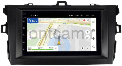 Магнитола Toyota Corolla X 2006-2013 OEM (GT7-RP-TYCV14XB-47) на Android 10