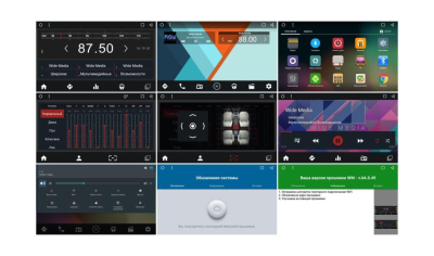 Штатная автомагнитола Wide Media WM-CF3012NB-1/16 для Toyota Camry 2015-2018 на Android 7.1