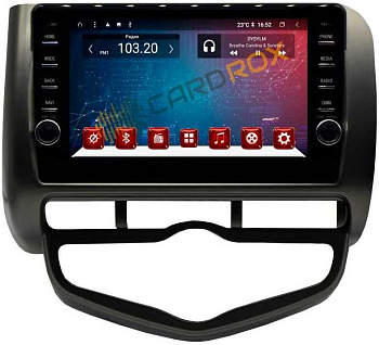 Штатная магнитола Honda Fit 01-07 с климат-контролем на Android 10 CARDROX FD-4279