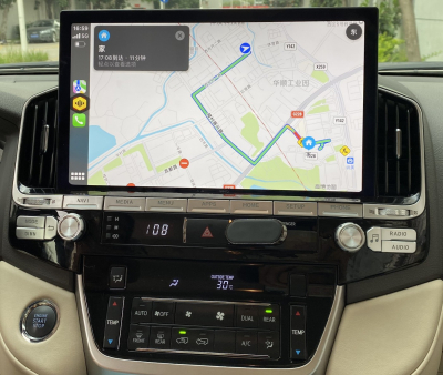 Магнитола для Toyota Land Cruiser 200 2016-2021 (отдельный экран климата) на Android 10 - Carmedia KP-T1302