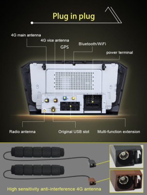Штатное головное устройство Volkswagen GOLF 7 2013+ на Android 6.0 CARMEDIA MIB-3912