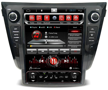 Штатное головное устройство для Nissan Qashqai II 2014+, X-Trail 2015+ (T32) на Android 8.1 Carmedia SP-12106-S9