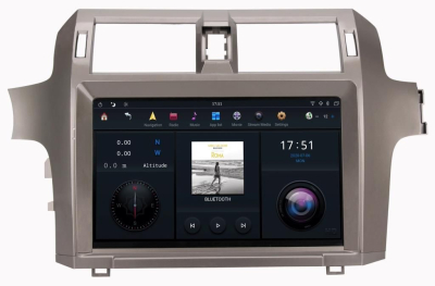 Магнитола Tesla для Lexus GX 400/460 2010-2019 на Android 9.0 Carmedia ZF-6018-DSP