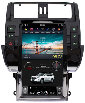 Штатная автомагнитола Ksize DVA-CF3117KE-2/32 для Toyota Land Cruiser Prado 2009-2013 на Android 4.1