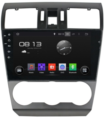 Штатное головное устройство Subaru Forester 2013-2014 (SH), XV 2012-2014, Impreza 2011+ (GP/GJ) на Android 10 Carmedia KD-9108-P6