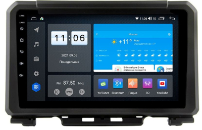 Штатная магнитола VOMI ZX405R9-7862-LTE для Suzuki Jimny 2018+ на Android 10