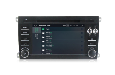 Штатное головное устройство Porshe Cayenne 2002-2010 на Android 10 Carmedia MKD-P797-P30