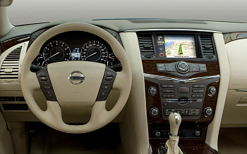 Навигационный блок для Nissan Patrol Y62 2014-2017 (комплектации с сенсорным экраном) на Android 6.0 - Radiola RDL-Nissan