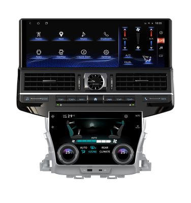 Магнитола для Toyota Land Cruiser 200 2015+ (для высоких комплектаций) на Android 12 - Carmedia ZH-T1604X