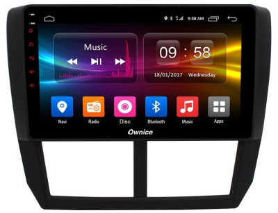 Штатная магнитола для Subaru Forester, Impreza 2007-2013 на Android 12 (14), (QLED/2K) - Carmedia OL-9512-NPQU