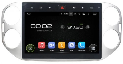 Штатное головное устройство для VW Tiguan 2007-2016 , Golf Plus на Android 8.0 Carmedia KDO-1024