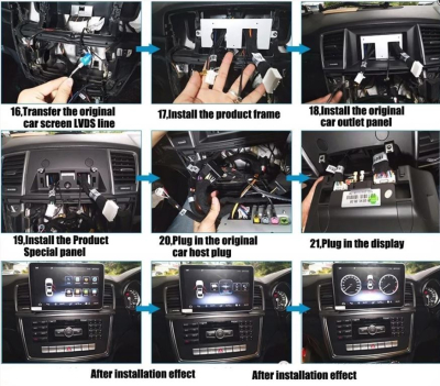 Штатное головное устройство Mercedes-Benz ML, GL 2011-2015 на Android 7.1 Carmedia MKD-B900