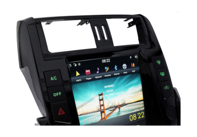 Штатная автомагнитола Ksize DVA-CF3117KE-2/32 для Toyota Land Cruiser Prado 2009-2013 на Android 4.1