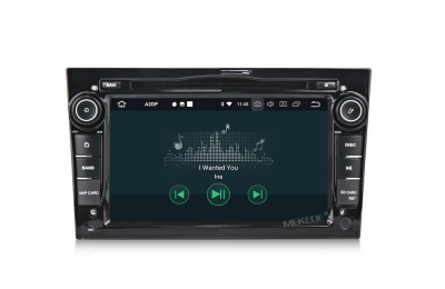 Штатная автомагнитола Opel Astra H, Vectra C, Corsa D, Antara, Vivaro, Meriva, Zafira (черный лак) Carmedia MKD-7408-P6-b Android 10 DSP