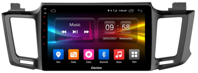 Штатная магнитола Ownice G10 S1610E для Toyota Rav4, 2013 (Android 8.1.0)