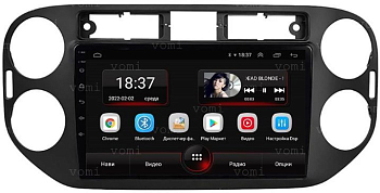 Штатная магнитола VOMI AK380R9-MTK-LTE-4-64 для Volkswagen Tiguan 2011-2017 на Android 10