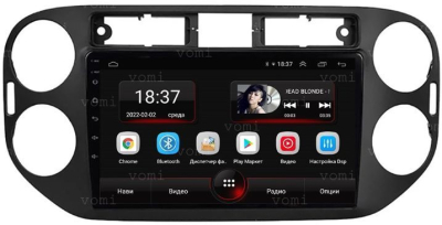 Штатная магнитола VOMI AK380R9-MTK-LTE-4-64 для Volkswagen Tiguan 2011-2017 на Android 10