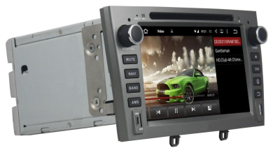 Штатная автомагнитола Peugeot 408 2012+, 308 2008-2014, RCZ 2010-2015 серый Carmedia XN-7604g-P5 Android 10 DSP