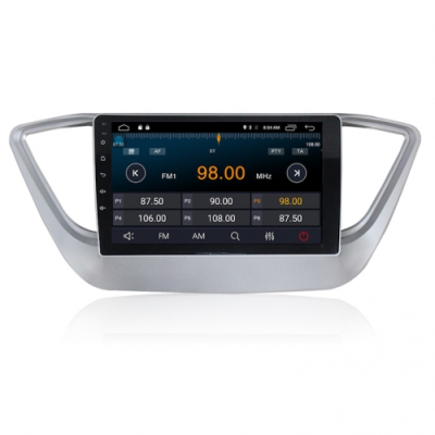 Штатное головное устройство Android 6.0 Carmedia MKD-1057 для HYUNDAI Solaris 2017+