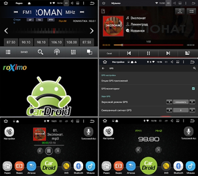 Штатная магнитола CarDroid RD-3715FB для Volkswagen Golf 7 (Android 10) Черный