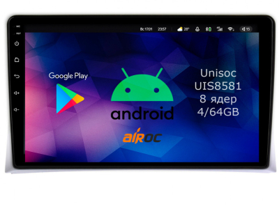 Штатная магнитола для VW Multivan T5, 2003-2015 на Android 14 - Airoc RMN-3710