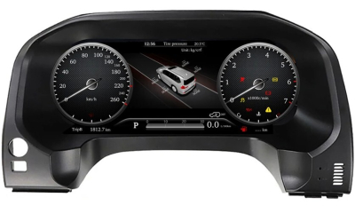 Цифровая приборная панель для Toyota Land Cruiser Prado 2018+ - Carmedia NH-LCD-T04