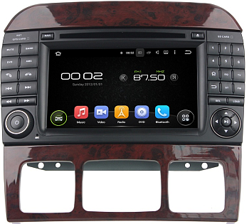 Штатное головное устройство Android 7.1 Newsmy KD-7217-P3-7 для Mercedes Benz S-Class