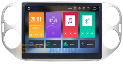 Штатное головное устройство для VW Tiguan 2007-2016 , Golf Plus на Android 8.0 Carmedia KDO-1024
