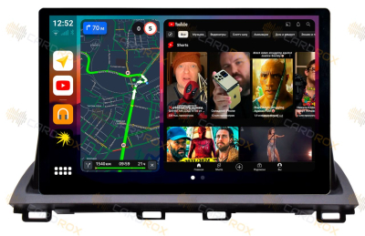 Штатная магнитола Mazda 3, Axela 2013+ на Android 10, DSP, 4G, IPS, Carplay - Cardrox CD-4528-13 (11-13 дюймов)