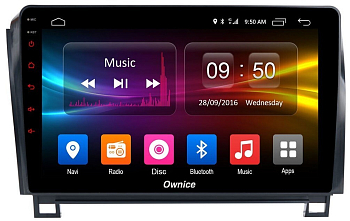 Штатная магнитола для Toyota Tundra, Sequoia 2007-2013 на Android 12 (14), (QLED/2K) - Carmedia OL-1688-NPQU