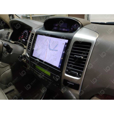 Автомагнитола на Android 8.1.0 IQ NAVI TS9-2910PFHD для Toyota Land Cruiser Prado 120 (2002-2009) 9" DSP (4 CH) + 4G SIM