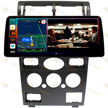 Штатная магнитола Ford Mondeo 2000-2003 (седан), черная на Android 10, DSP, 4G, IPS, Carplay - Cardrox CD-4675-12 (12 дюймов)