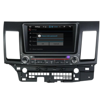 Штатное головное устройство Mitsubishi Lancer X 2007-2013 на Android 9.0 Carmedia KD-8062-P6