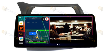 Штатная магнитола Honda Civic 5D хетчбек 2005-2011 левый руль на Android 10, DSP, 4G, IPS, Carplay - Cardrox CD-4644-12 (12 дюймов)