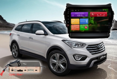Штатное головное устройство RedPower 31210 R IPS DSP на Android 7.1+ для Hyundai Santa Fe 2012+