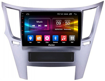 Штатная магнитола для Subaru Legacy, Outback 2009-2014 на Android 10, DSP, HDMI, Интерьерная подсветка - Carmedia OL-9514-D