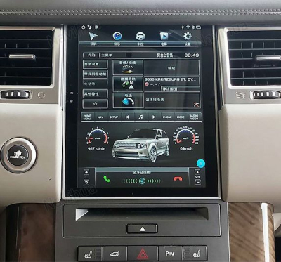 Штатное головное устройство Tesla для Range Rover 2011 на Android 9.0 Carmedia NH-R1005