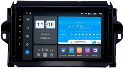 Штатная магнитола VOMI ZX354R9-7862-LTE для Toyota Fortuner 2015+ на Android 10