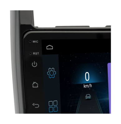 Штатная магнитола Lada Priora 2013-2018 черный глянец на Android 11 - Cardrox CD-4921M