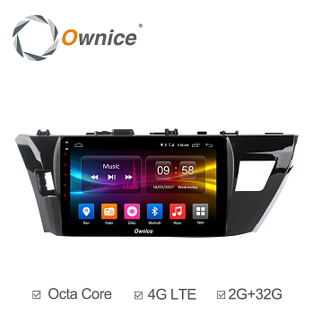 Штатная магнитола Ownice C500+ S1603P для Toyota Corolla E160 (Android 6.0) Штатная магнитола Ownice C500+ S1603P для Toyota Corolla E160 (Android 6.0)