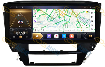 Штатная магнитола 12-14,6" для Mitsubishi Pajero Sport 2019+, L200 2017+ (стиль LUX ONE) - Carmedia SF-9638-2