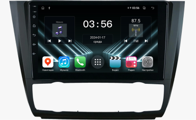 Штатная магнитола для BMW 1-Series E81, E82, E87, E88 2007-2011 на Android 13 - FarCar (D/DX112M климат)