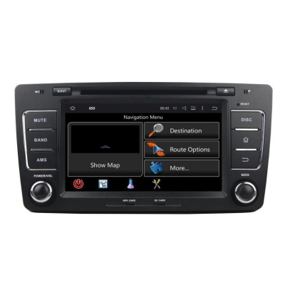 Штатная автомагнитола Skoda Octavia A5 2004-2013, Yeti 2009+ (взамен Swing/Bolero) Carmedia XN-8307-P6 Android 10 DSP