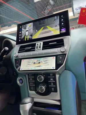 Панель климата для Toyota Land Cruiser Prado 2018+ - Carmedia KP-T1292